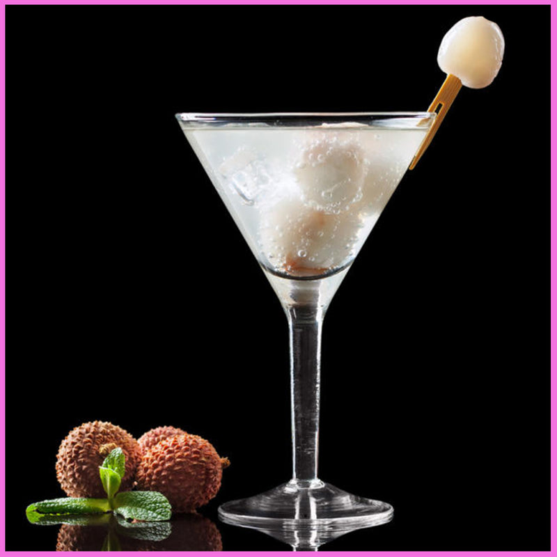 Happy Hour Lychee Martini at Blossoms.